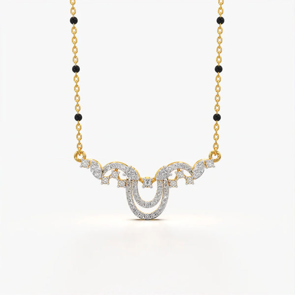 Double Arch Modern Mangalsutra