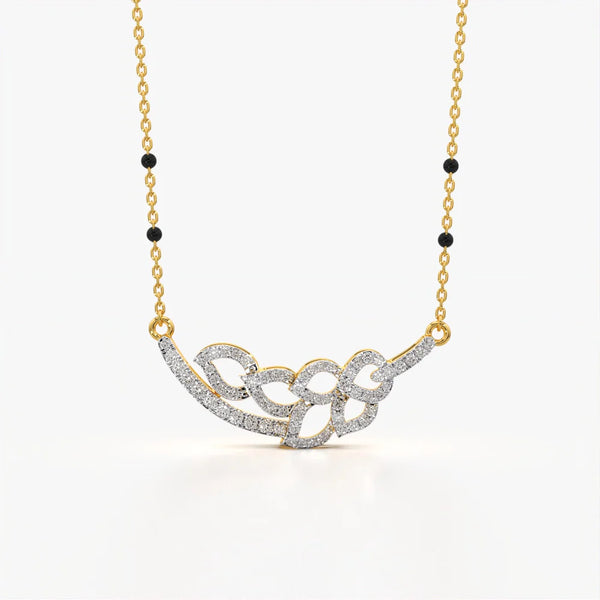 Sparkling Infinity Loop Modern Mangalsutra