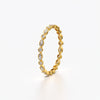 Alternating Bezel Eternity Band