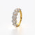 Round Halo Eternity Band