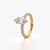 Marquise Pave Solitaire Ring