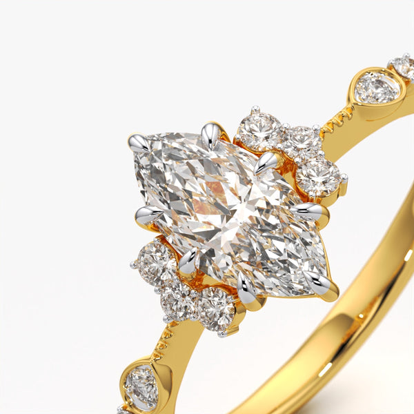 Marquise Accent Ring