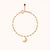 Pave Crescent Moon Bracelet
