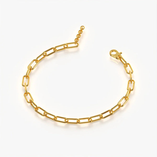 Classic Paperclip Link Bracelet