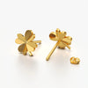 Four-Leaf Clover Studs