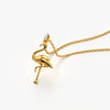 Golden Flamingo Necklace