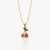 Sweet Cherry Crystal Necklace
