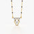 Geometric Interlock Modern Mangalsutra