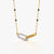 Interlocking Pave Link Mangalsutra