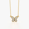 Pave Butterfly Necklace