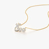 Pave Script Name Necklace