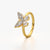 Multi-Stone Butterfly Ring