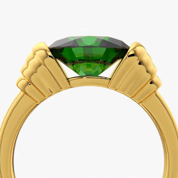 Oval Cabochon Statement Ring