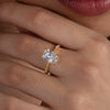 Radiant Solitaire Vintage Ring