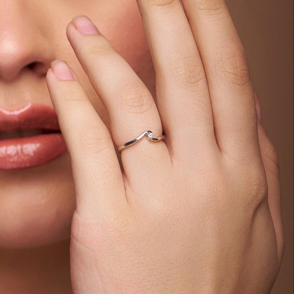 Minimal Solitaire Wave Ring