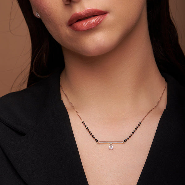 Sleek Bar Charm Mangalsutra