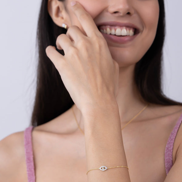 Evil Eye Chain Bracelet