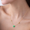 Trio Heart Color Pop Necklace