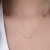 Pave Infinity Mangalsutra