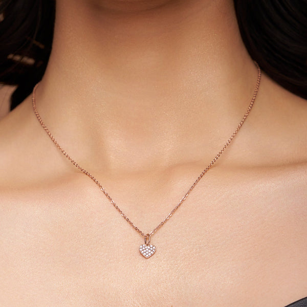 Leaf & Heart Glow Gold Vermeil Combo