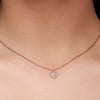 Pave Clover Necklace