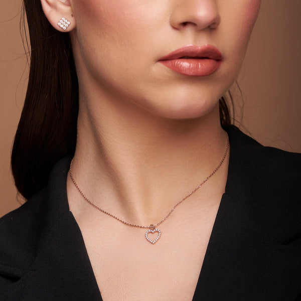 Classic Open Heart Necklace