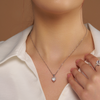 Solitaire Heart Necklace