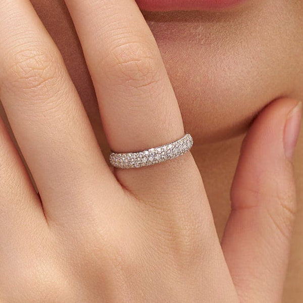 Micro-Pave Stardust Ring