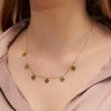 Green Clover Charm Necklace