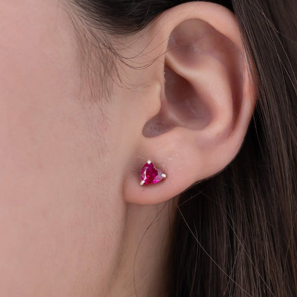 Red Heart 18K Gold Vermeil Spark Set