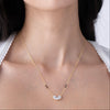 Twin Pear Heart Mangalsutra