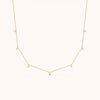 Dainty Crystal Drop Necklace