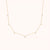 Dainty Crystal Drop Necklace