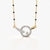 Sparkling Geometric Circle Mangalsutra