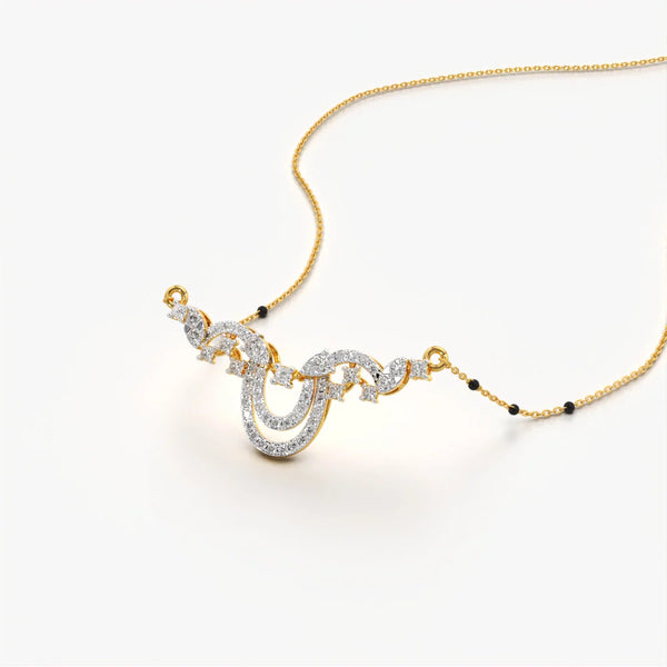 Double Arch Modern Mangalsutra