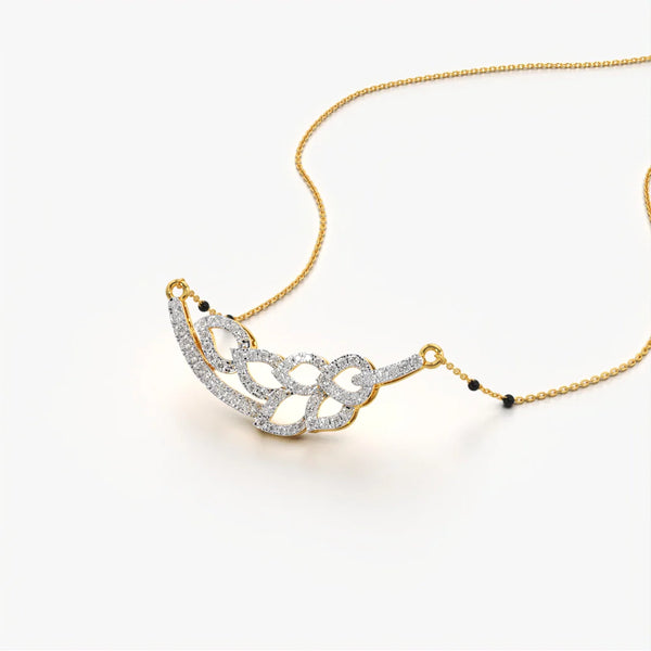 Sparkling Infinity Loop Modern Mangalsutra