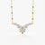 Crystal Floral Vine Mangalsutra