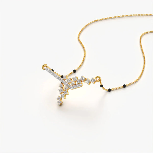 Sparkling Flute Modern Mangalsutra