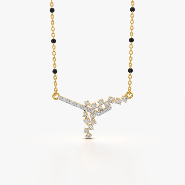 Sparkling Flute Modern Mangalsutra
