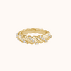 Pave Twisted Ring