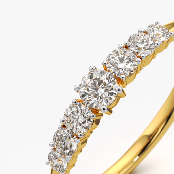 Graduated Stone Ring