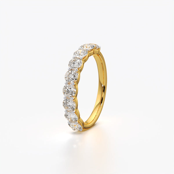 Classic Round Eternity Band