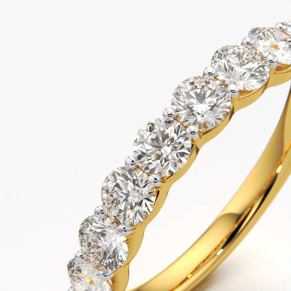 Classic Round Eternity Band