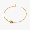 Solitaire Accent Heart Bracelet