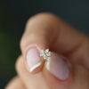 Marquise Flower Studs