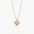 Pave Clover Necklace