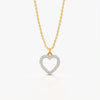 Classic Open Heart Necklace