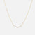 Sleek Pave Chevron Necklace