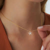 Crystal Starfish Necklace