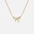 Petite Ribbon Bow Necklace
